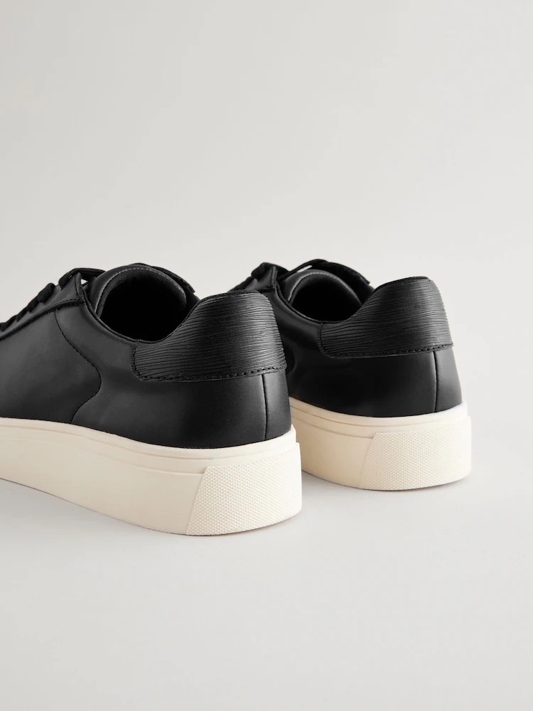 Black Smart Casual Long sneakers