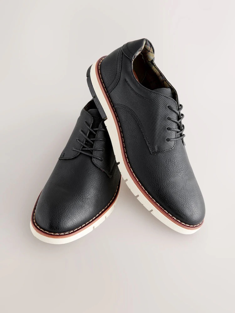 Black Sports Wedges sneakers