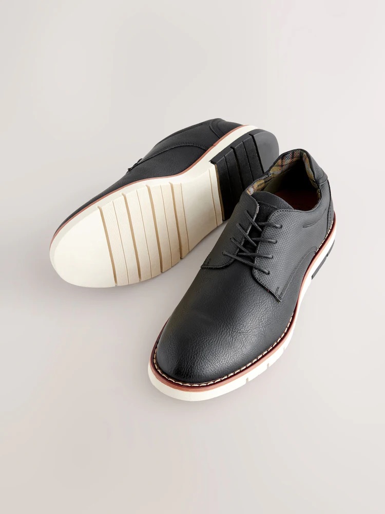 Black Sports Wedges sneakers