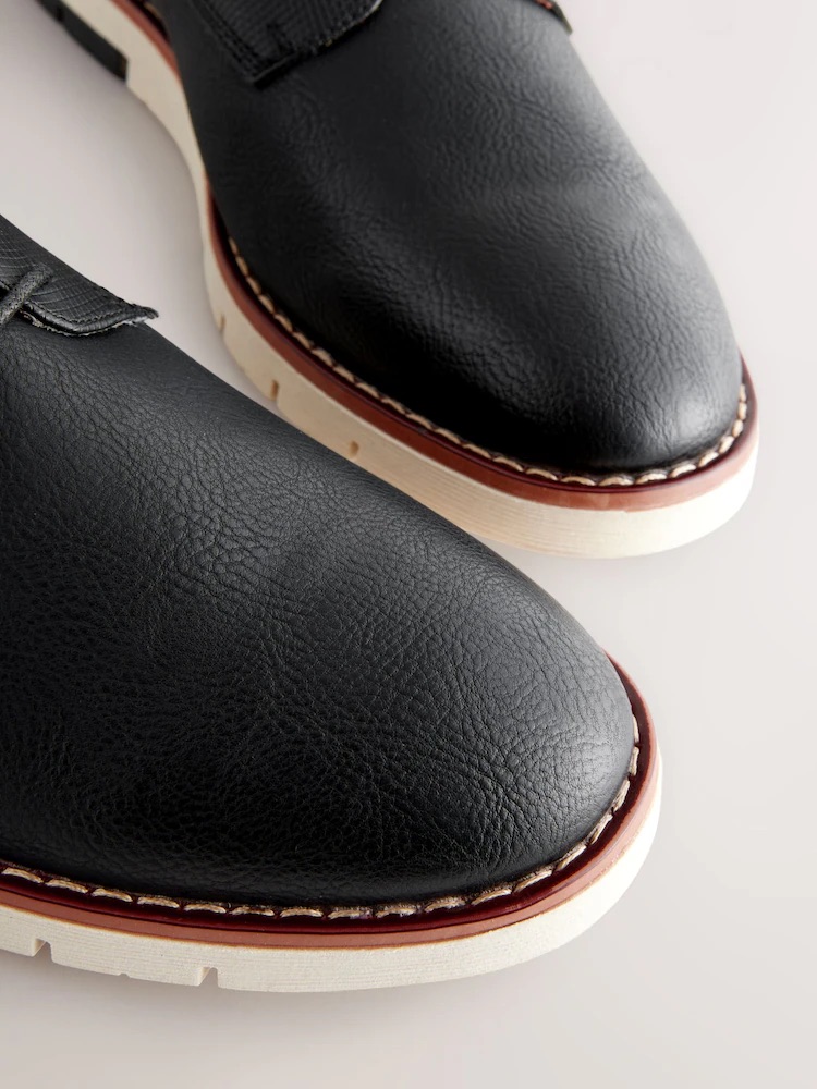 Black Sports Wedges sneakers