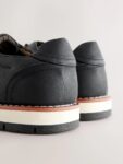 Black Sports Wedges sneakers