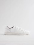 White Leather Trainers