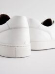 White Leather Trainers