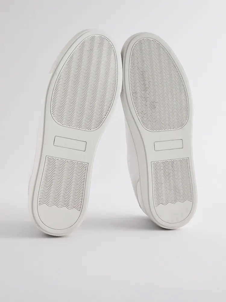 White Leather Trainers