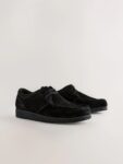 Black Suede Apron sneakers
