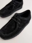 Black Suede Apron sneakers