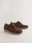 Brown Suede Apron sneakers
