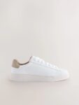 White Smart Casual Long sneakers
