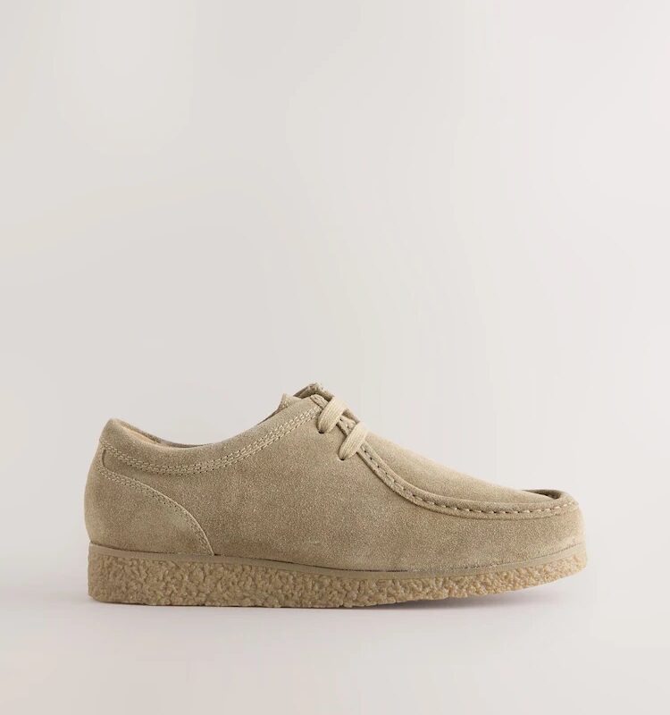 Stone Suede Apron sneakers